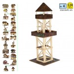 Turn Observatie Walchia - Set constructie din lemn 